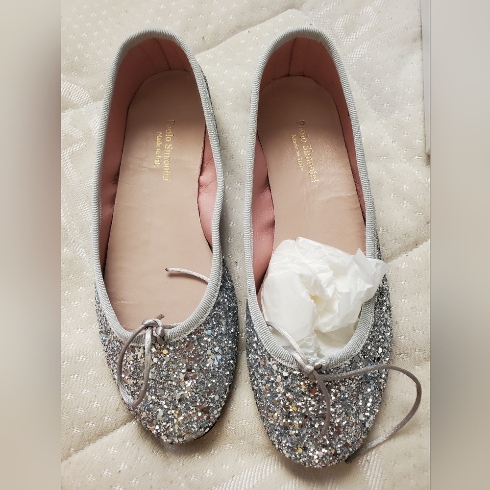 Sz 35 NIB $180 Paolo Simon initially made in Italy ballet flats